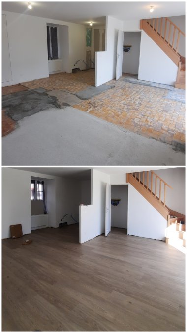 Rénovation Sol LVT à Cordemais (44)